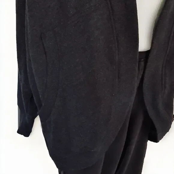 Aerie Women’s Cozy Black Cardigan Hoodie Size: M - Picture 8 of 16